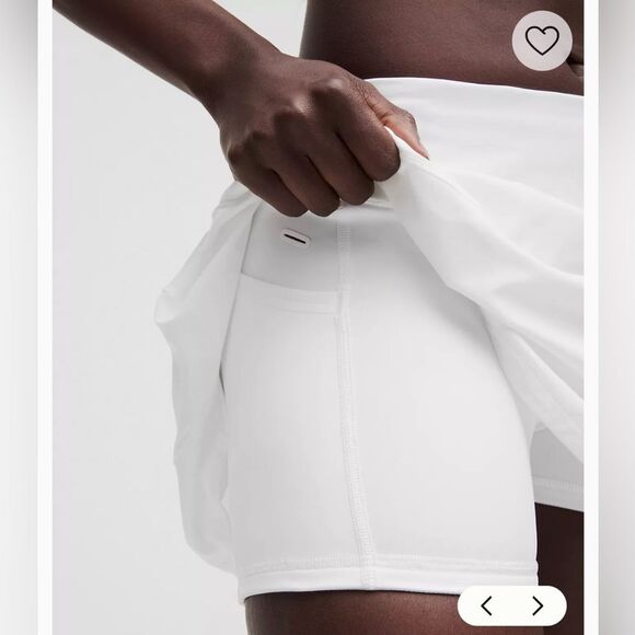 LuLuLemon ultra Light Gray (silver) Tennis/Golf Skirt; Size 12; GREAT condition! - Picture 16 of 16